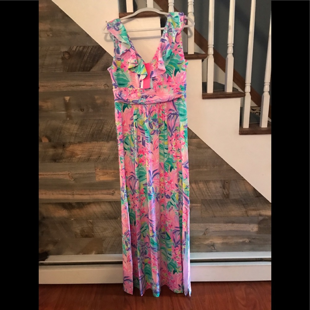 Lilly Pulitzer NWT size large Mirella Maxi
